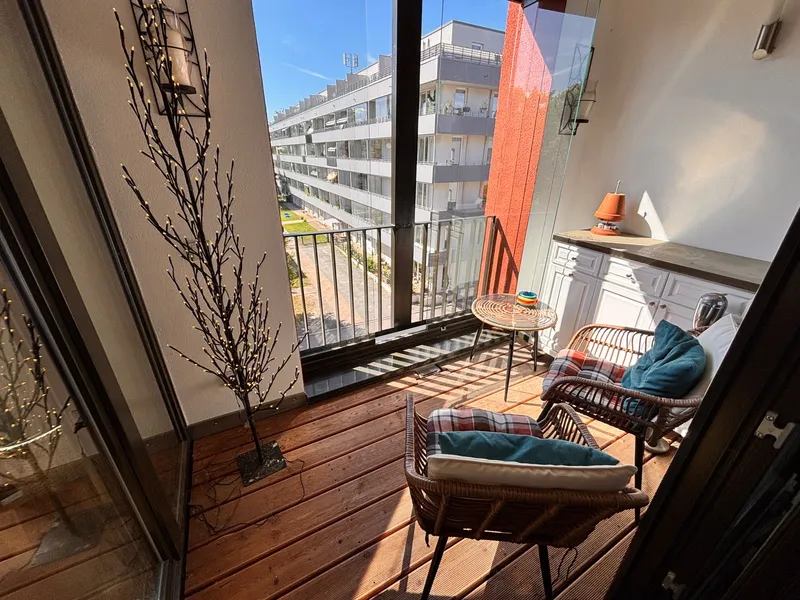 Exkl. 2-Zi-Whg BJ 2019 Lux- Innenausst, Balk+EBK+Sauna+FitnessRm frei 1.8.26 in Berlin Lichtenberg — photo 1
